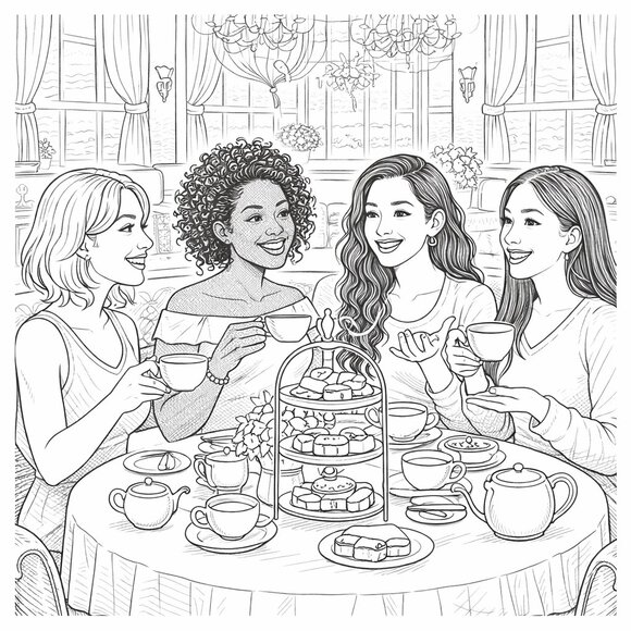 NWT The Cozy Life Coloring Book - Picture 5 of 10